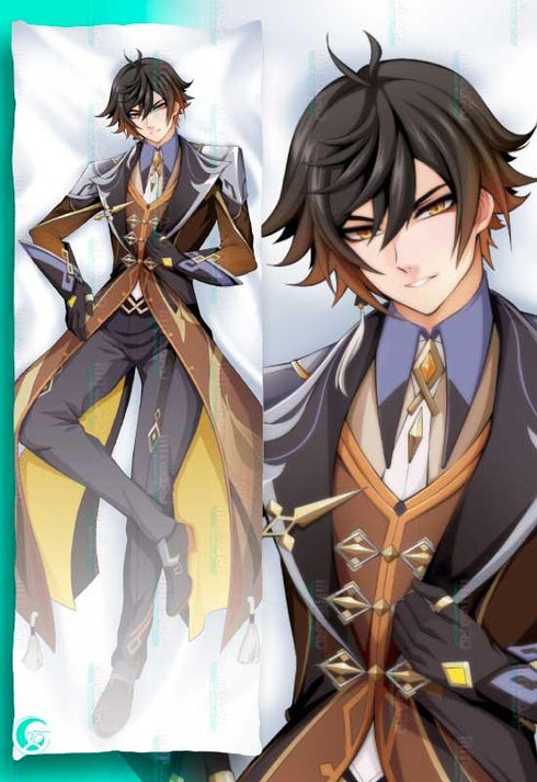 Zhongli Body pillow case GENSHIN IMPACT Mitgard Studio